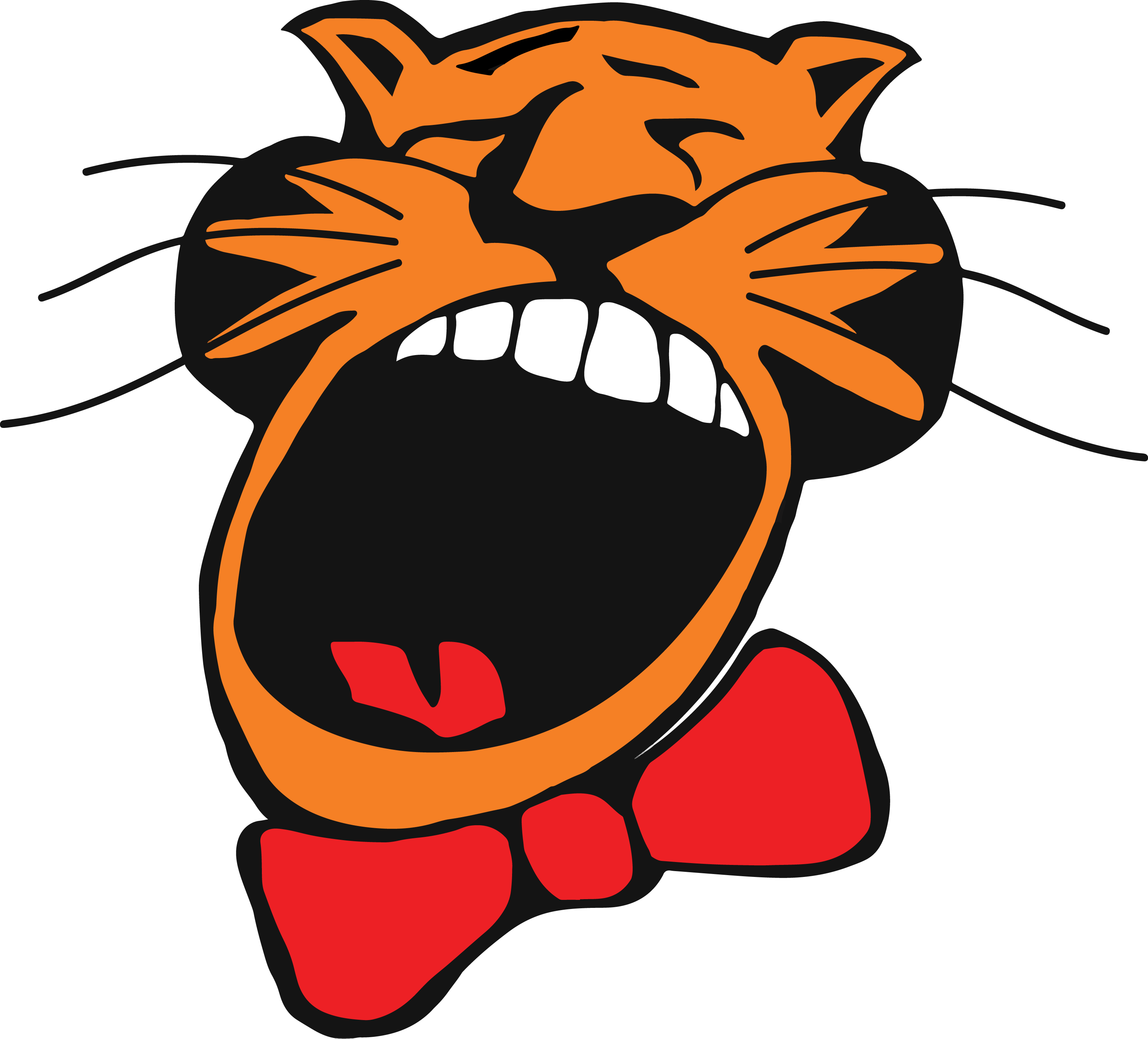 Roaring - Princeton Roaring 20 Clipart (3152x2853), Png Download