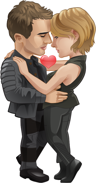 Theo James - The Divergent Series Clipart (510x810), Png Download