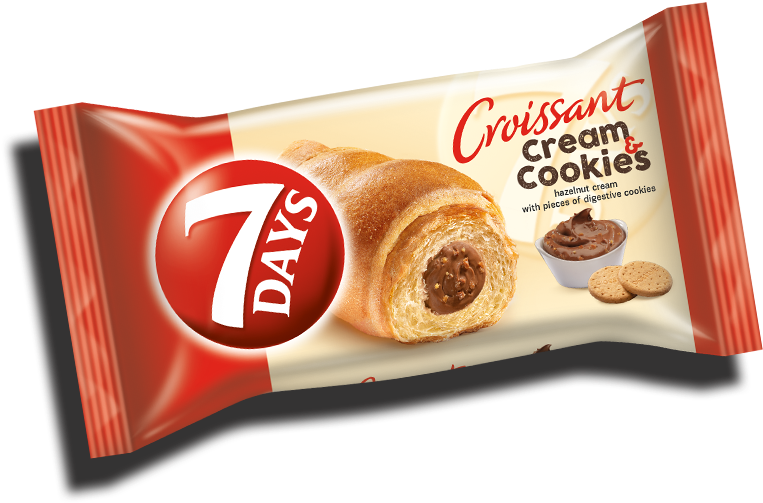 60g 80g 110g - 7 Days Croissant Clipart (815x580), Png Download