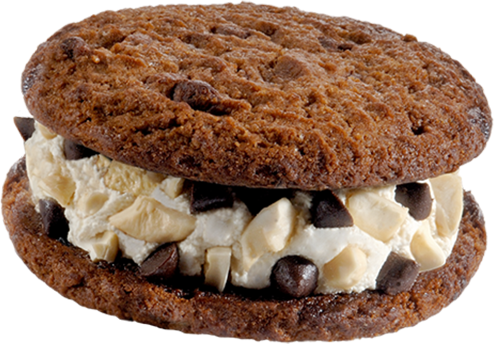 Cookie Sandwich Ice Cream Png Clipart (1000x1200), Png Download