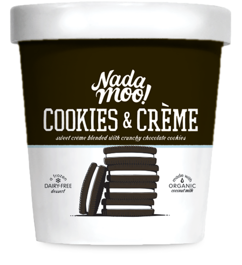 Dairy-free Frozen Dessert Cookies & Creme - Chocolate Clipart (600x600), Png Download