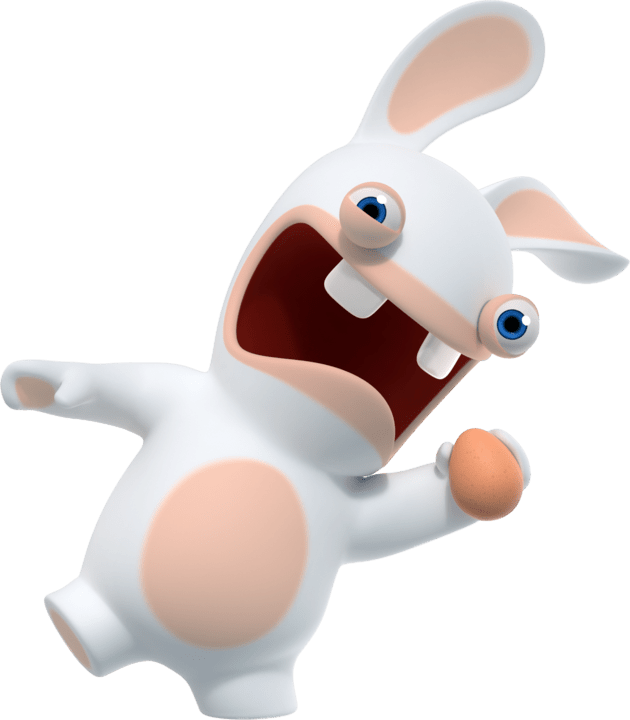 Download - Rabbids Png Clipart (630x720), Png Download