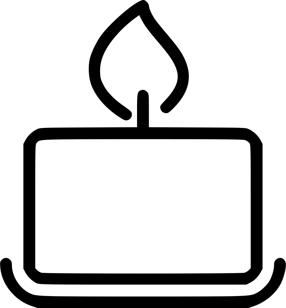 Candle Light Fire Hot Comments Clipart (912x980), Png Download