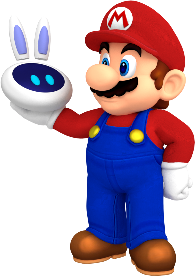 Mario And Beep O By Nintega Dario Clipart (681x961), Png Download