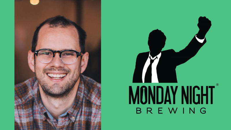The Biz Of Beer With Monday Night Coo Joel Iverson - Monday Night Brewing Company Clipart (800x450), Png Download