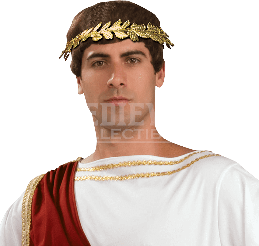 Leaf Crown Greek Gods Clipart (850x850), Png Download