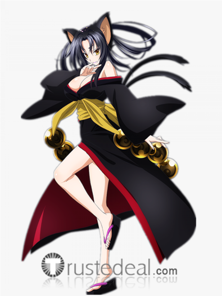 Highschool Dxd Kuroka Cosplay Clipart (1000x1000), Png Download