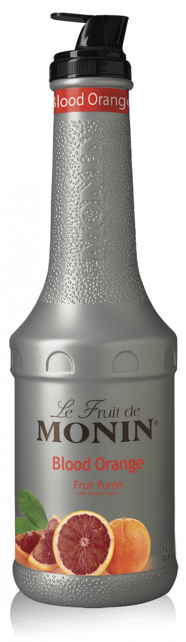 Blood Orange Fruit Purée - Monin Green Apple Fruit Mix Clipart (1051x2102), Png Download