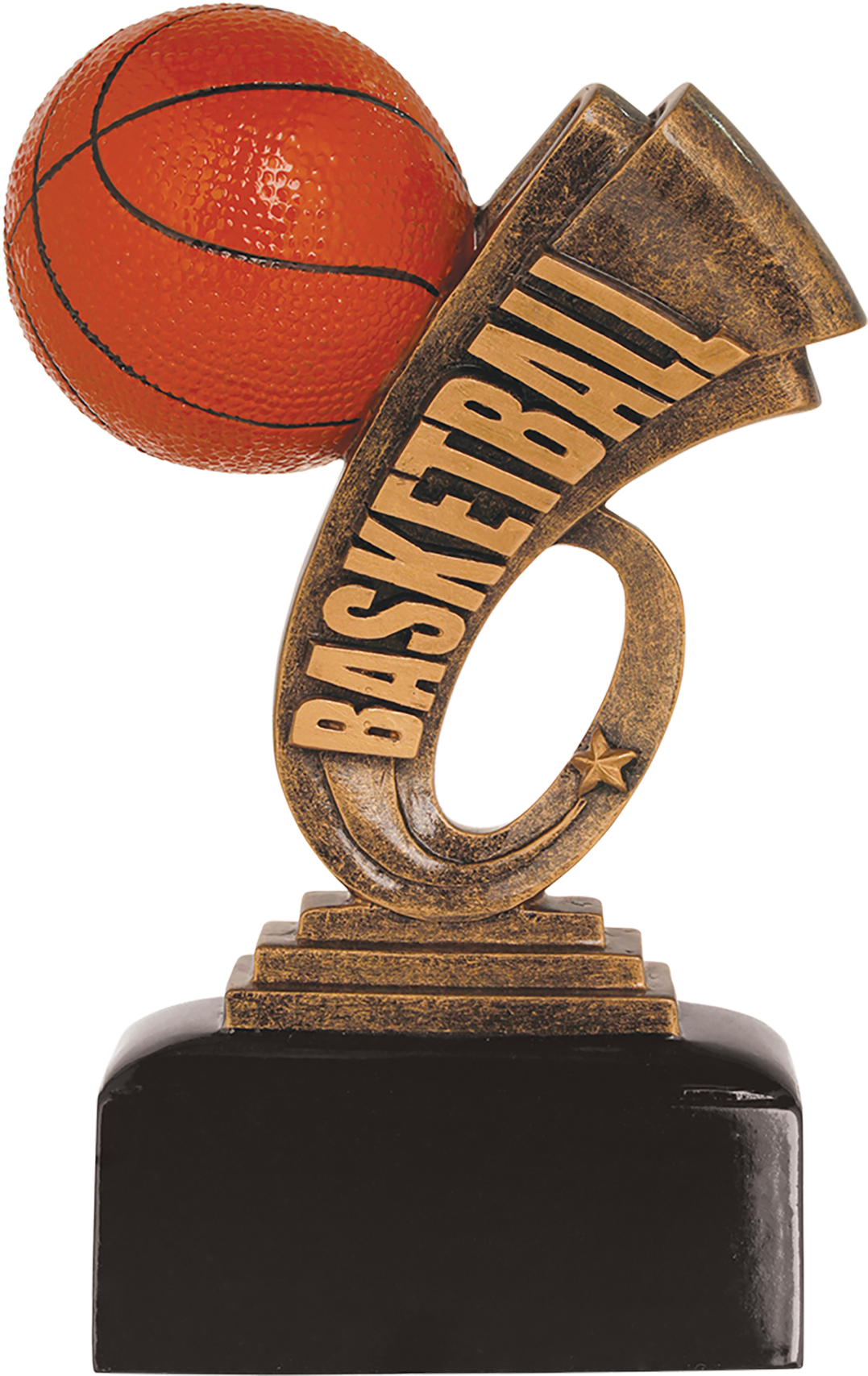 Basketball Headline Award - Trophy Clipart (1800x1800), Png Download