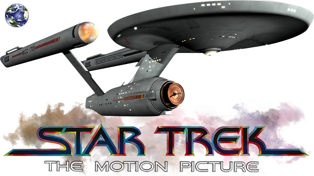 Star Trek I - Star Trek: The Motion Clipart (1000x562), Png Download
