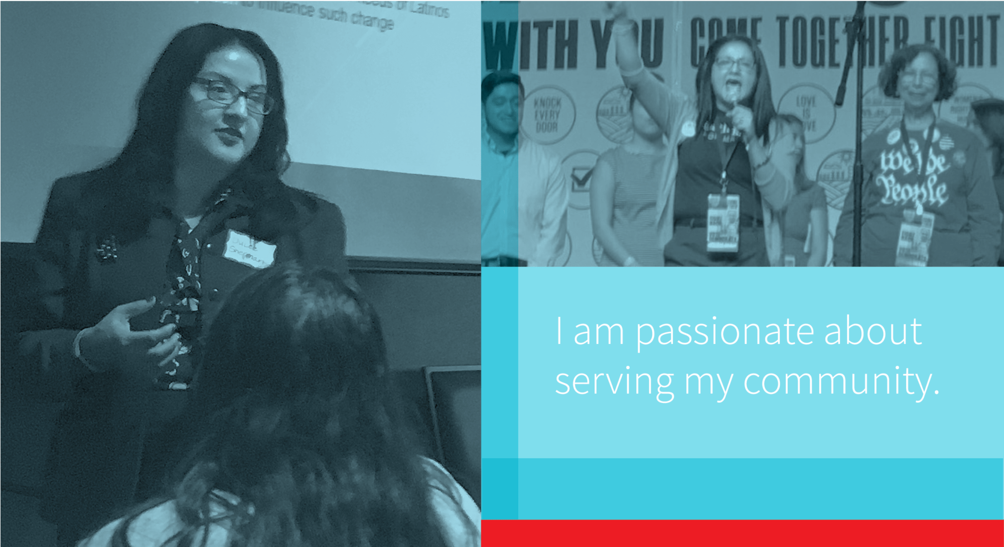 Community Activist Dulce Sherman Follows Servant-leader - Public Speaking Clipart (2000x1200), Png Download