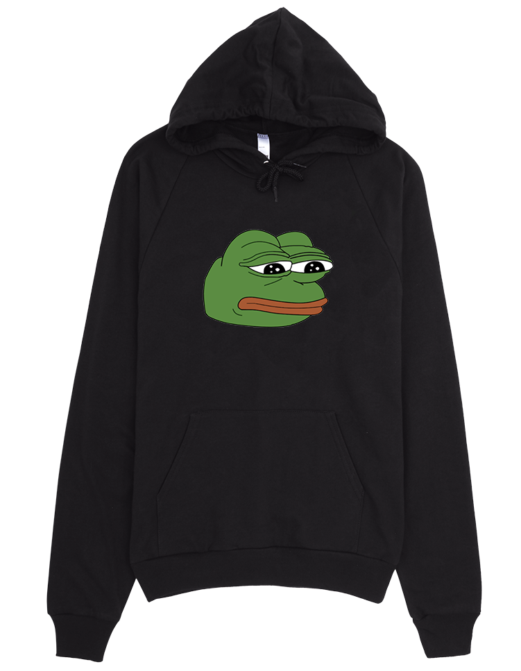 Classic Pepe Hoodie - Big Baby Dram Merch Clipart (751x967), Png Download