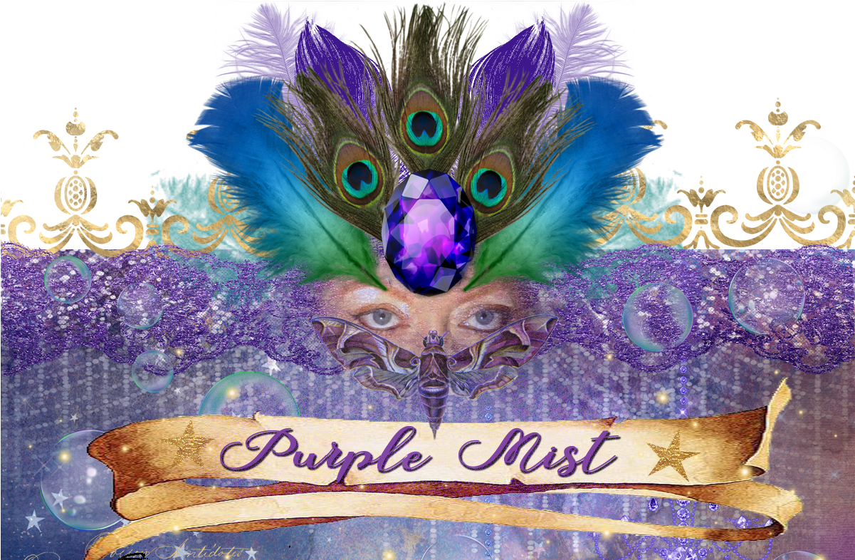 Purple Mist Art & Poetry - Masquerade Ball Clipart (1200x804), Png Download