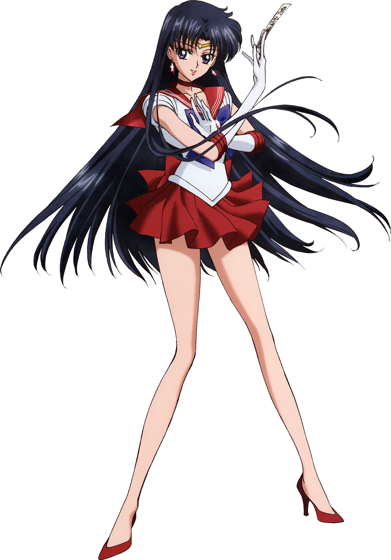 Sailor Mars - Sailor Mars Render Clipart (1366x1952), Png Download