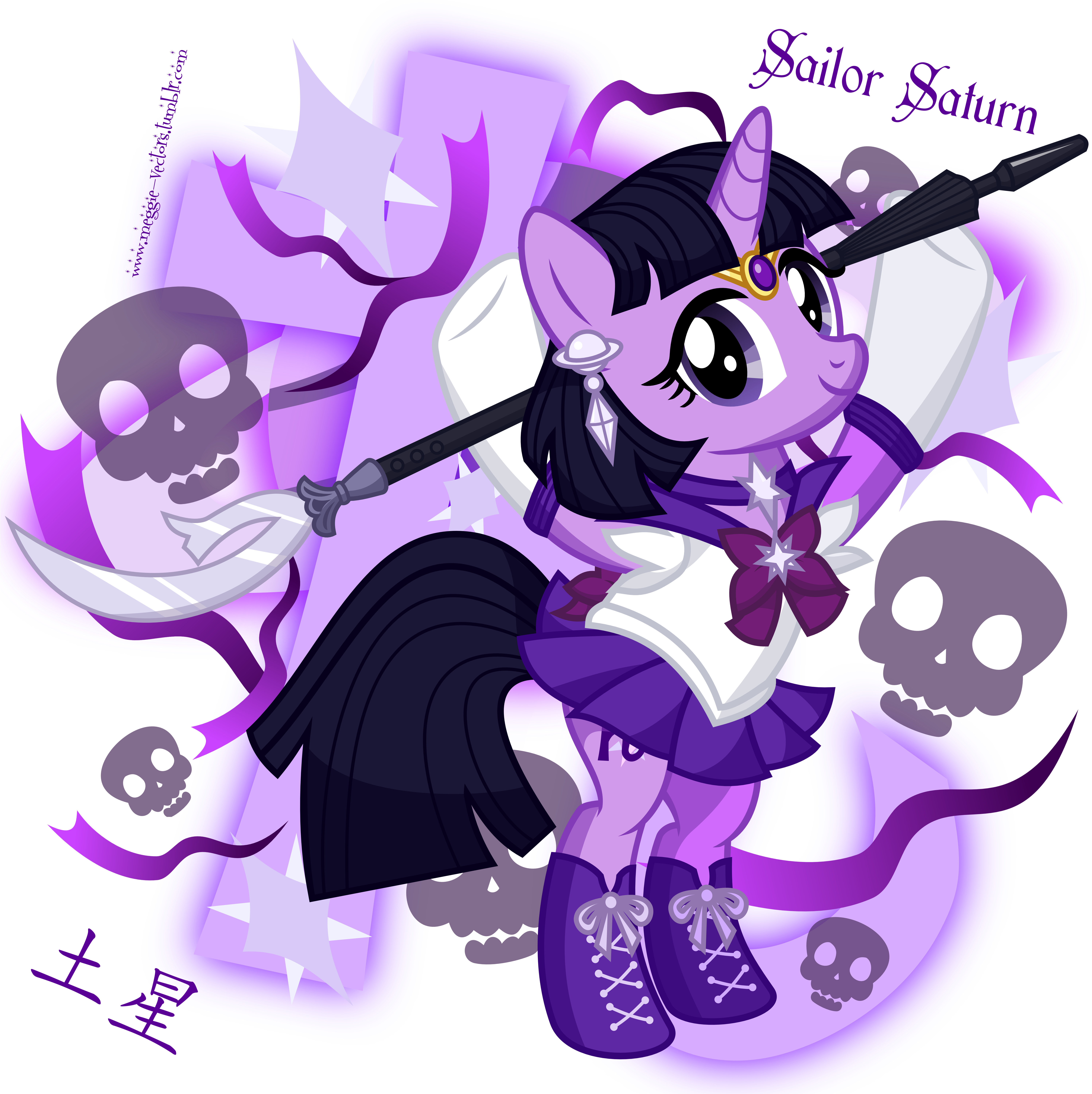 Artist Meganlovesangrybirds Bipedal Ponified Pony Safe - My Little Pony Sailor Moon Clipart (6000x6000), Png Download