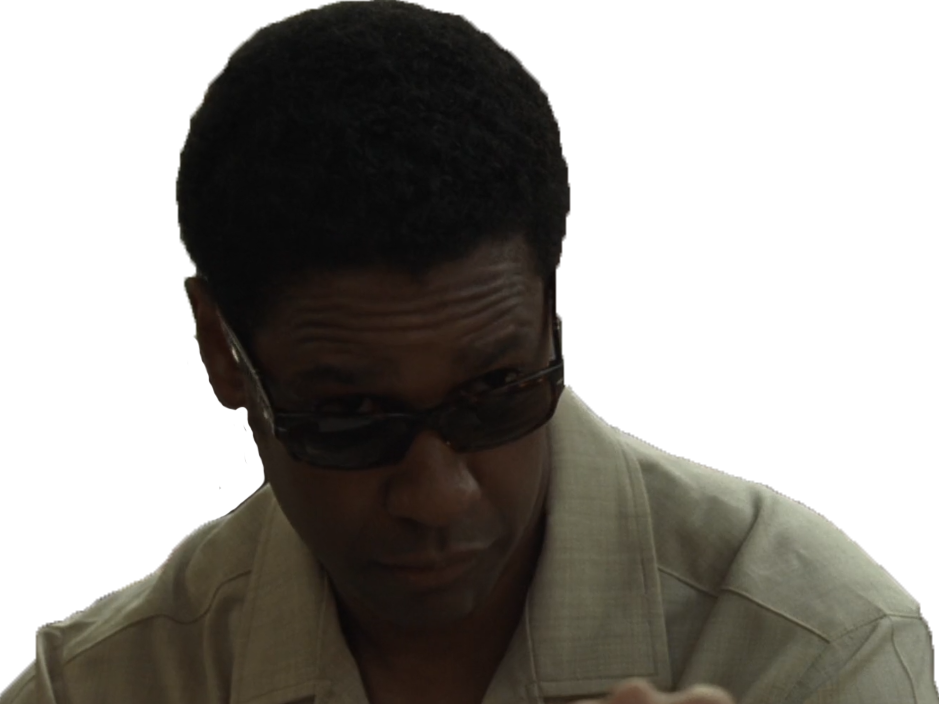 Sticker Other Frank Lucas American Gangster Blue Magic - Man Clipart (939x704), Png Download