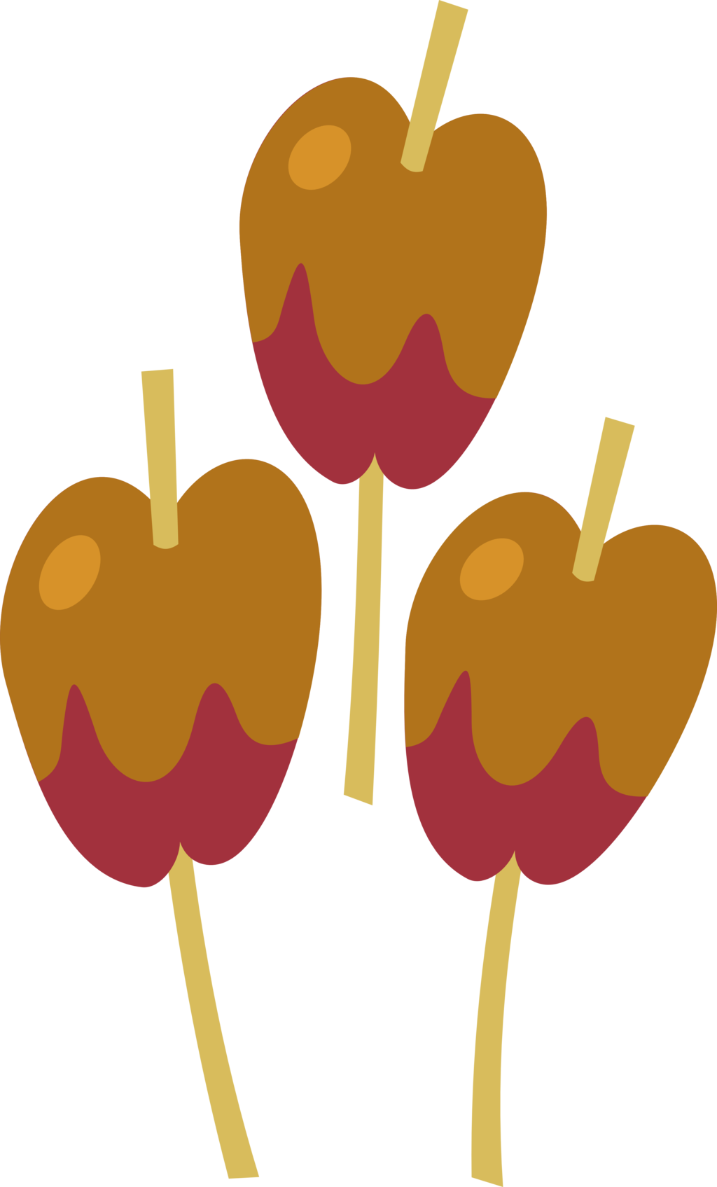 Caramel Apple Clip Art - Caramel Apple Cutie Mark - Png Download (1024x1695), Png Download