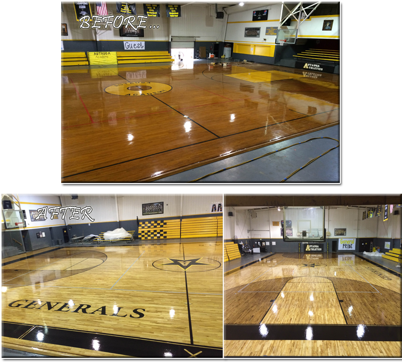 Generals Before And After Pictures - Basketball Court Clipart (795x730), Png Download