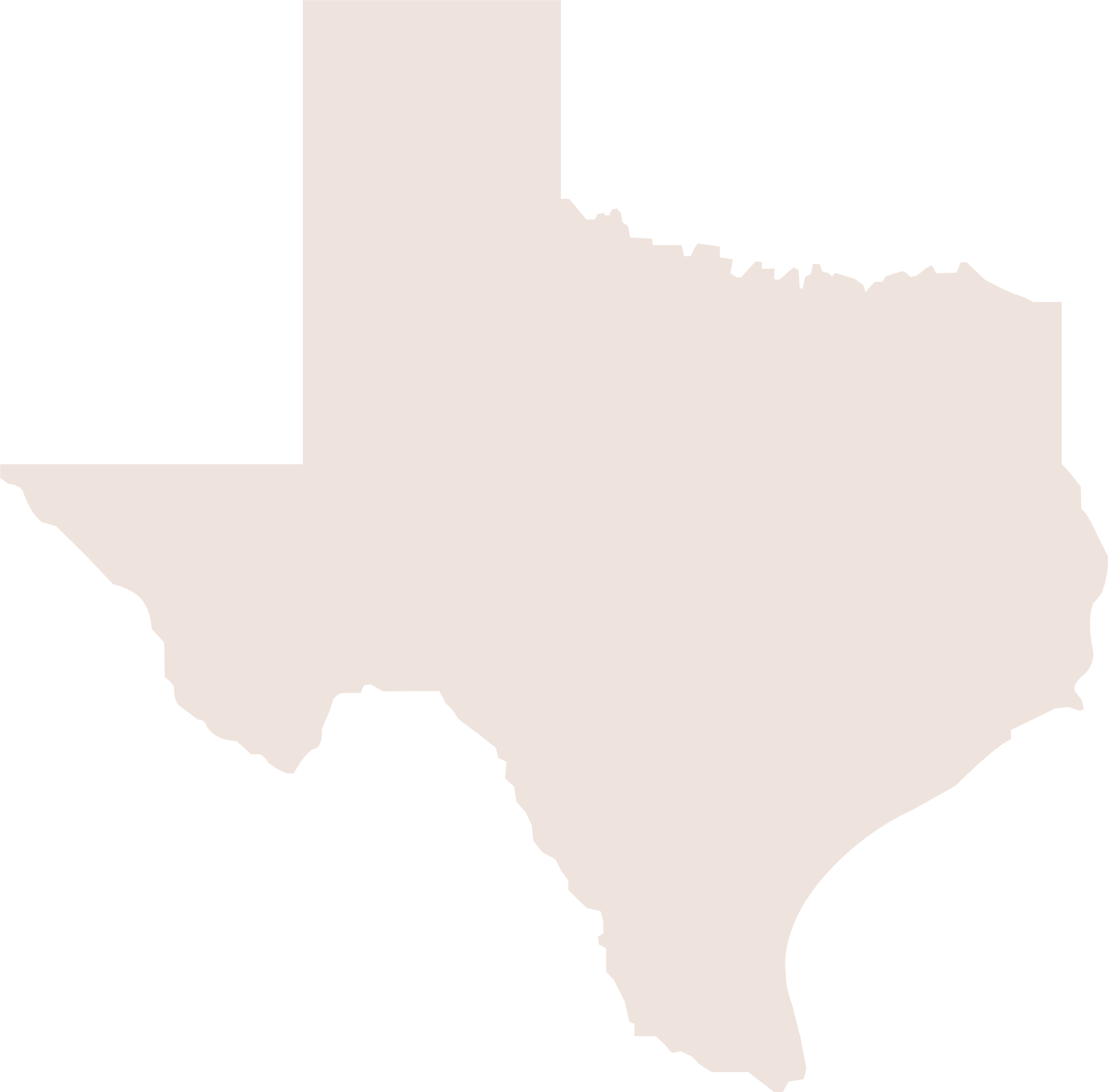 Texas Clipart (7668x8134), Png Download