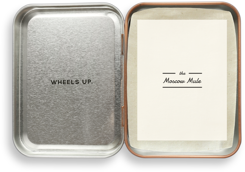 The Moscow Mule Carry On Cocktail Kit - Cocktail Clipart (1000x1000), Png Download