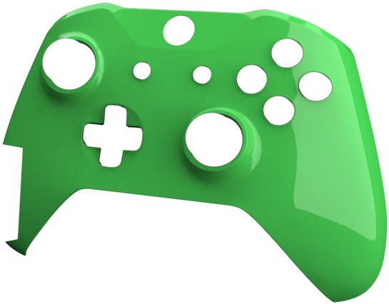 Net/xbox One X Painted/ - Game Controller Clipart (2000x1200), Png Download