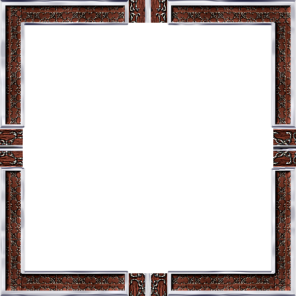 Brown Frame Png Download Image - Picture Frame Clipart (600x600), Png Download