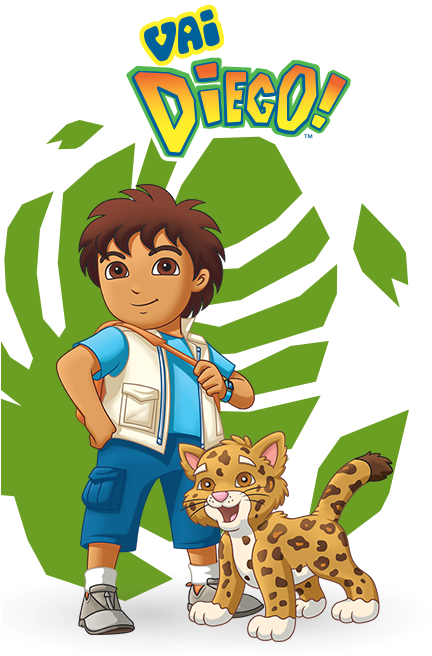 Dora Diego, Go Diego Go, Nick Jr, Dora The Explorer, - Go Diego Go Png Clipart (500x900), Png Download