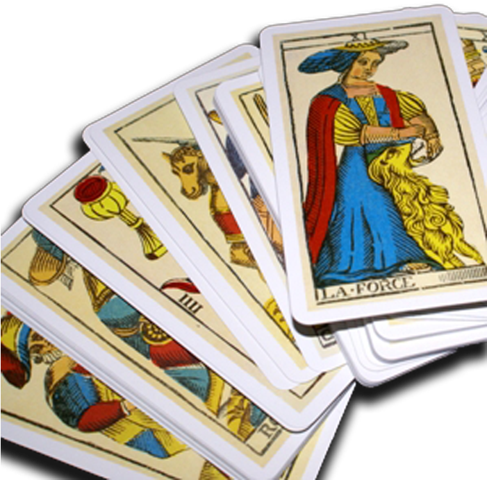 Tarot Cards In A Fan - Tarot Clipart (700x700), Png Download