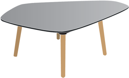 Pilot Side Table - Coffee Table Clipart (567x567), Png Download