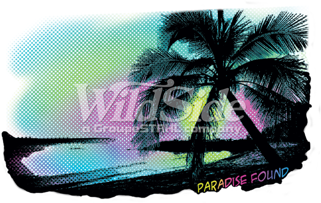 Paradise Found - Surfing Clipart (675x675), Png Download