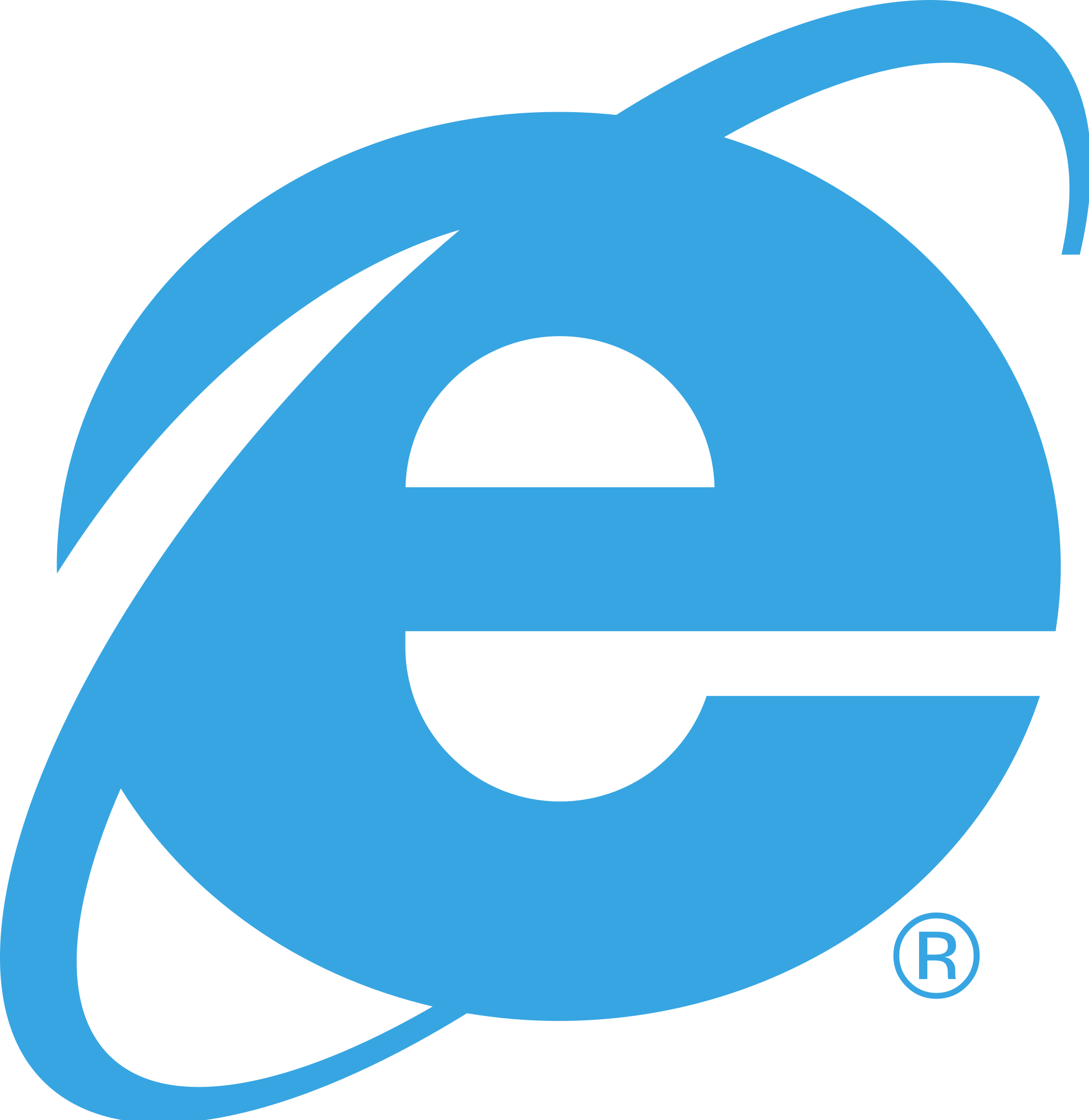 02 Oct 2014 - Internet Explorer 4.0 Logo Clipart (2000x2057), Png Download