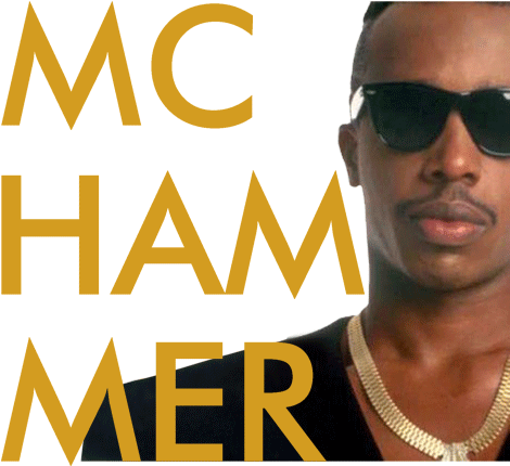 Mc Hammer Can T Touch Clipart (500x667), Png Download