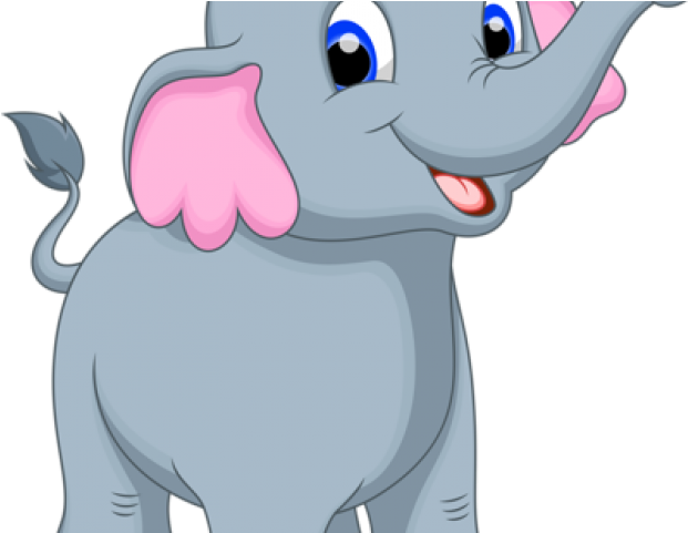 Elephant Animation - Png Elephant Cartoon Clipart (640x480), Png Download