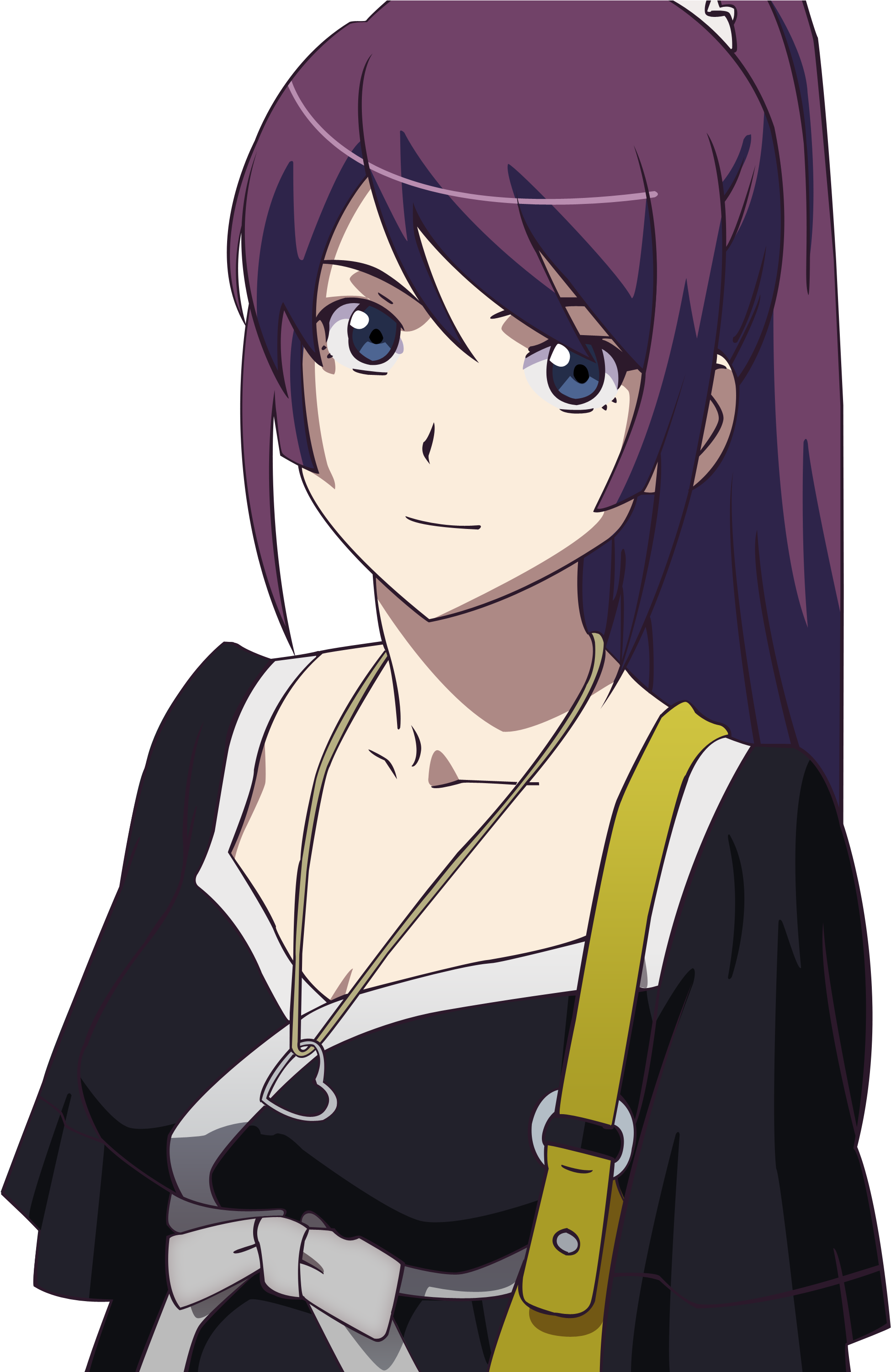 Download Png - Senjougahara Hitagi Clipart (2066x3000), Png Download