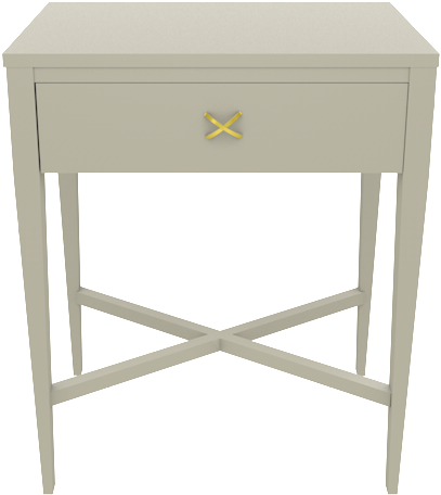 Manhattan Side Table - Hand Painted Tray Tables Clipart (1000x1000), Png Download