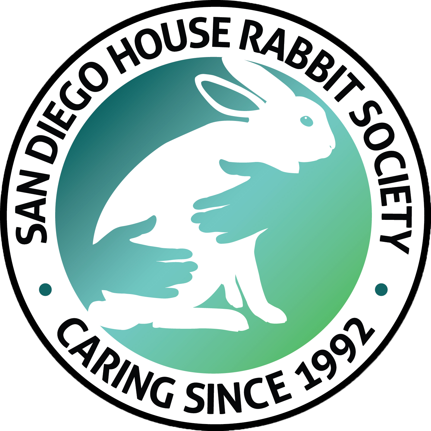 San Diego House Rabbit Society Logo - House Of Rabbit Society Clipart (1429x1429), Png Download