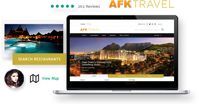 Afk Travel Wanted To Position Itself As The Leading - One And Only Hotel Clipart (1062x408), Png Download