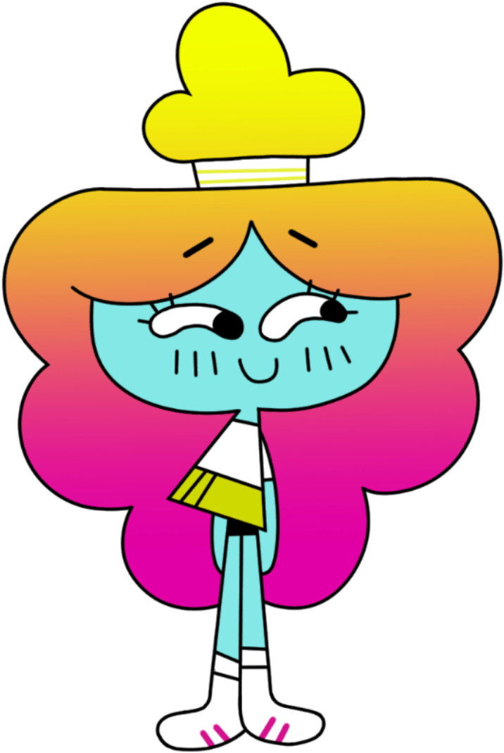 Rachel From The Amazing World Of Gumball Clipart (777x1144), Png Download