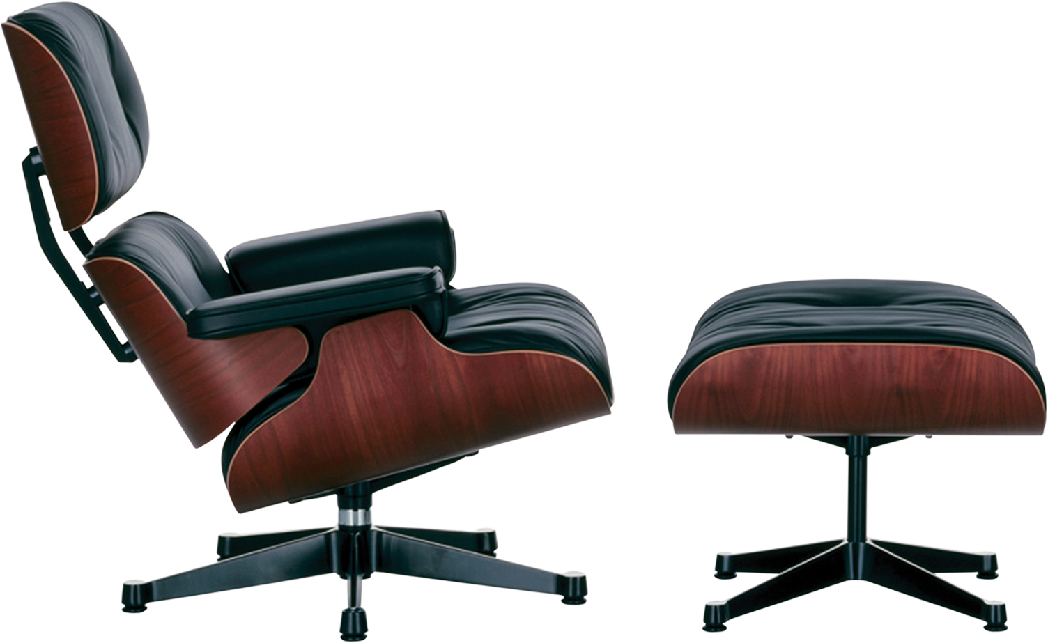 Lounge Chair Png File - Eames Lounge Chair Transparent Clipart (1843x1024), Png Download