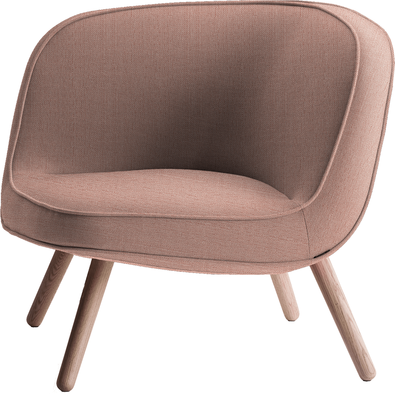 Fritz Hansen Via Lounge Chair Kibisi Christianshavn - Club Chair Clipart (1330x1338), Png Download
