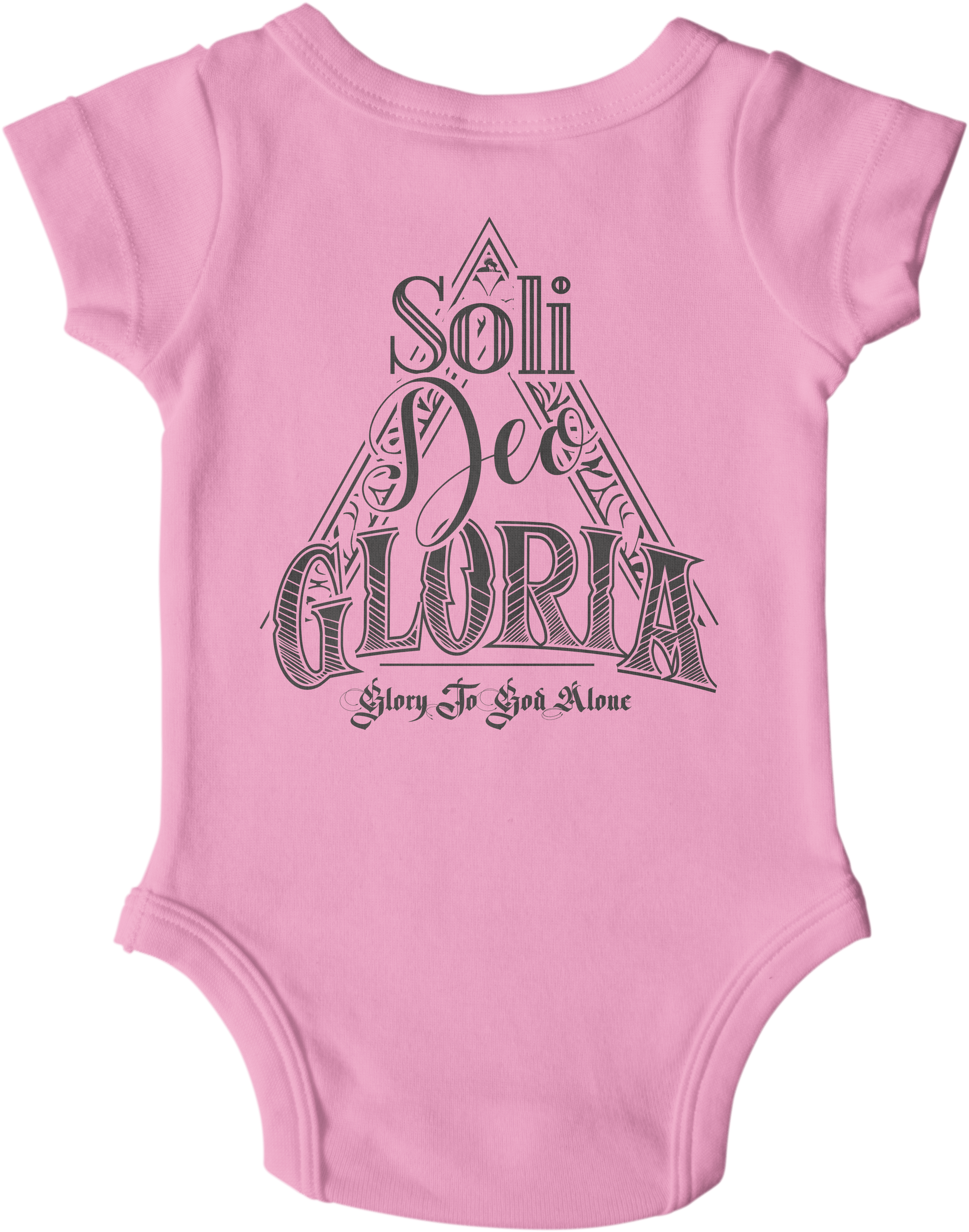 Sdg Triangle “pink And Black” Onesie - Infant Clipart (3500x3500), Png Download