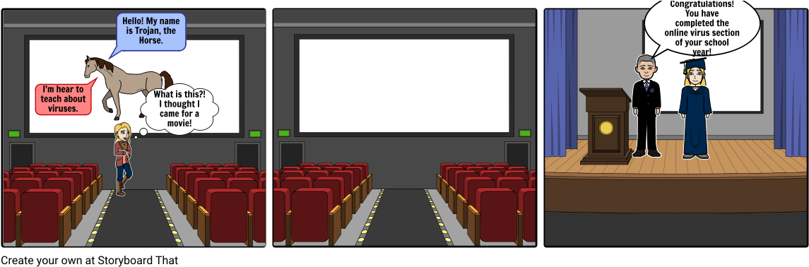 The Trojan Horse - Comics Clipart (1164x385), Png Download