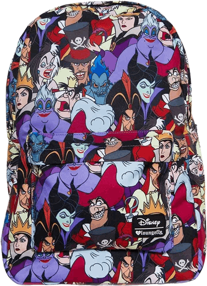 Loungefly Disney Villain Backpack Clipart (600x600), Png Download