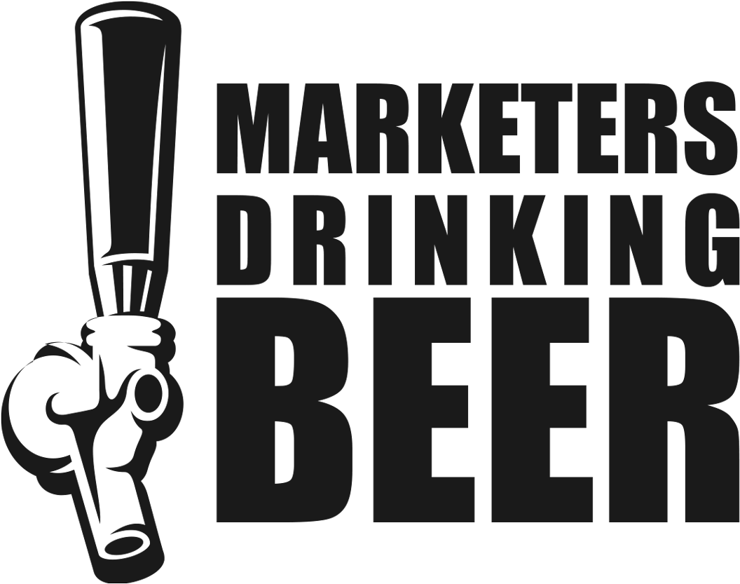 Marketers Drinking Beer - Poster Clipart (1110x880), Png Download
