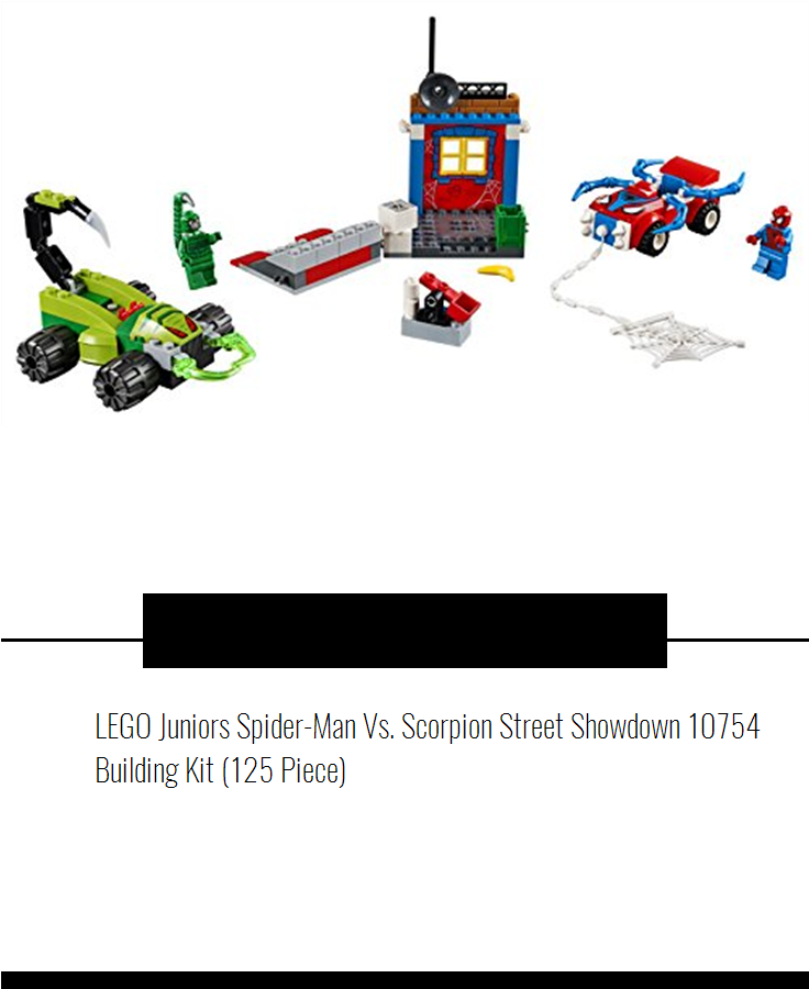 Lego Juniors Spider-man Vs - Spiderman Scorpion Lego Clipart (735x1100), Png Download