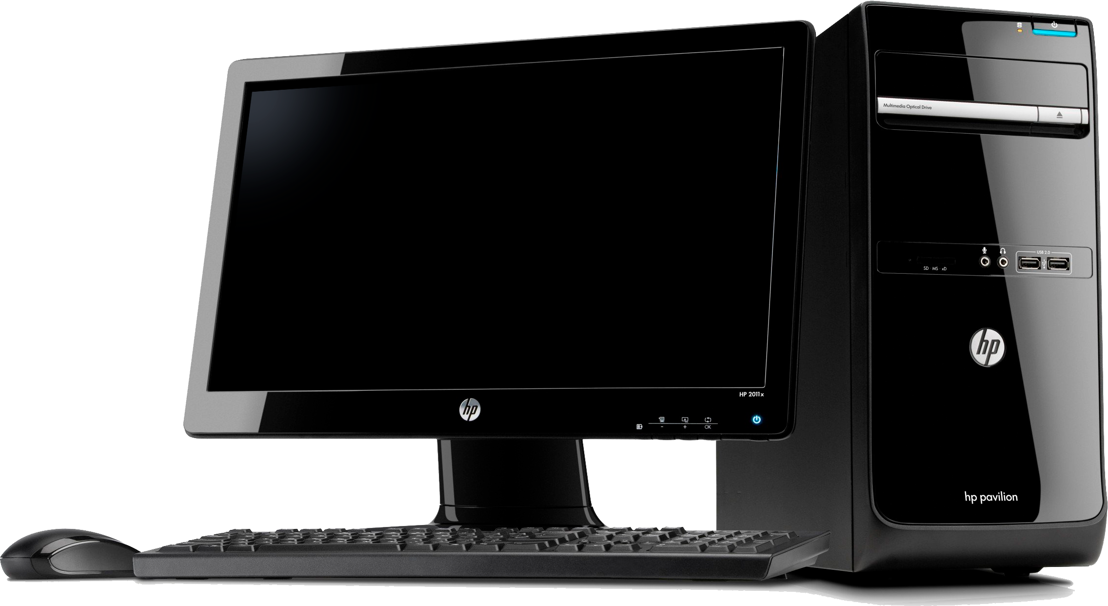 Computer Repair Services - Brand New Desktop Computer Clipart (2272x1242), Png Download