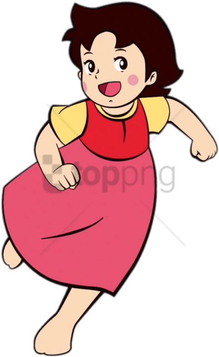 Download Heidi Running Clipart Png Photo - Heidi Png Transparent Png (480x762), Png Download