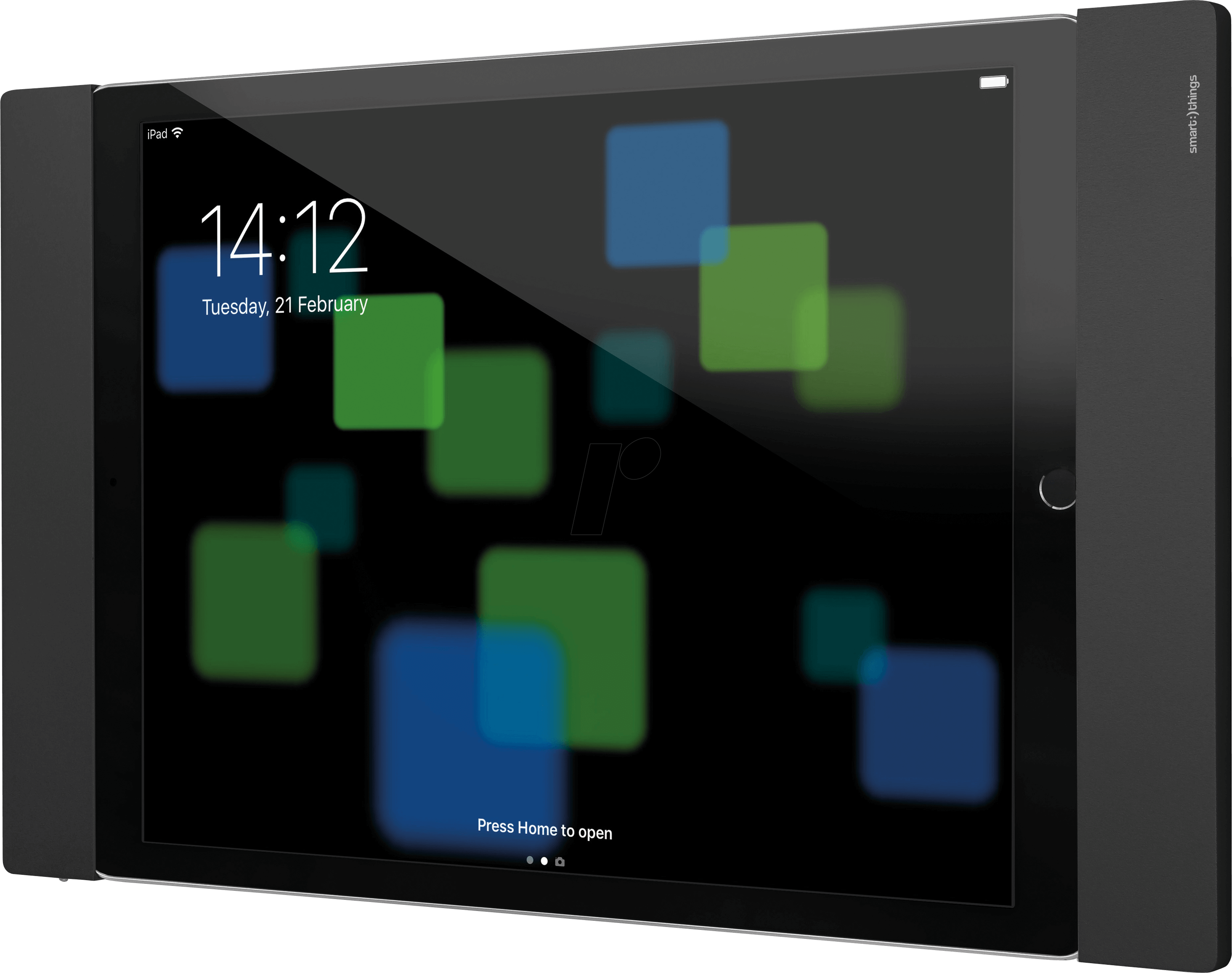 Smart Things Sdock Fix Pro S13, Schwarz - Support Mural Ipad Clipart (3000x2369), Png Download