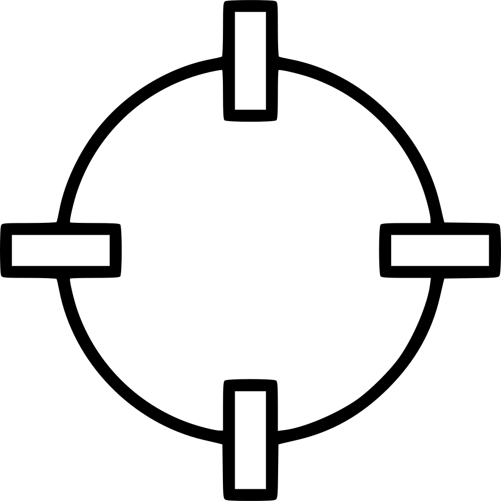 Png File Svg - Crosshair .png Clipart - Large Size Png Image - PikPng