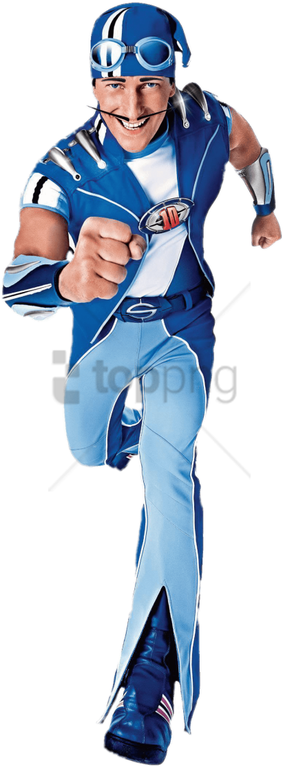 Download Sportacus Running Clipart Png Photo - Sportacus Transparent (480x1152), Png Download
